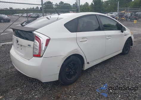 2012 Toyota Prius Two из США, поврежденный, VIN JTDKN3DU2C5420407